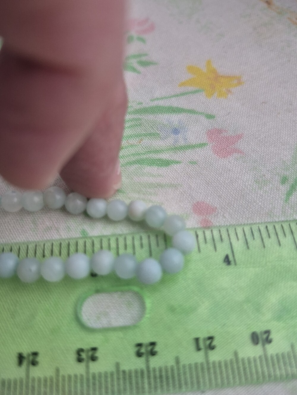 🌙3 Amazonite Stone Stacking Braclet Trio NWT - Picture 9 of 10